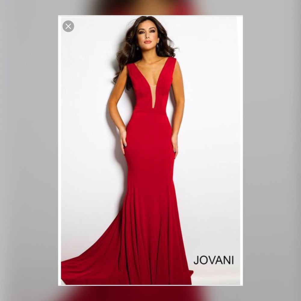 Beautiful Jovani Dress (Red)